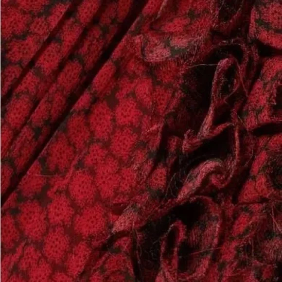 JASON Wu dark red with black Size 2 RARE DESIGNER